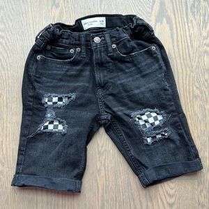 Abercrombie kids denim shorts, 9/10